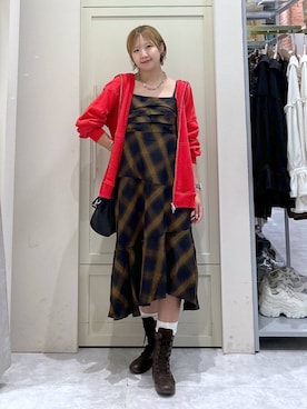 「アイテム（スウェット）」を使った、いそまるさん（レディース・168cm・20代）の秋コーディネート