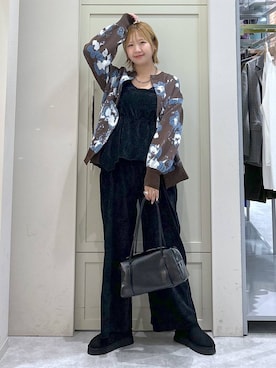 「アイテム（オールインワン・サロペット）」を使った、いそまるさん（レディース・168cm・20代）の秋コーディネート