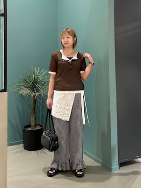 いそまるさん（レディース・168cm）の夏コーディネート