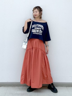 いそまるさん（レディース・168cm）の夏コーディネート