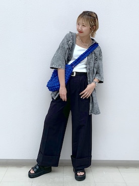 いそまるさん（レディース・168cm）の春コーディネート