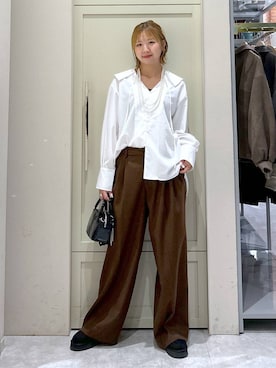 「アイテム（その他シューズ）」を使った、いそまるさん（レディース・168cm・20代）の秋コーディネート