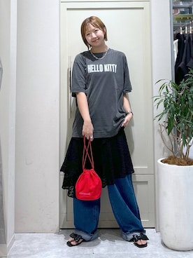 「アイテム（バッグ）」を使った、いそまるさん（レディース・168cm・20代）の夏コーディネート
