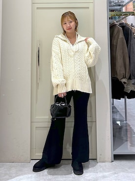 「アイテム（その他シューズ）」を使った、いそまるさん（レディース・168cm・20代）の秋コーディネート