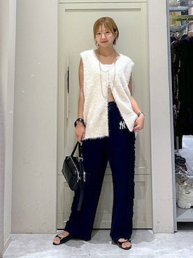 「アイテム（スウェットパンツ）」を使った、いそまるさん（レディース・168cm・20代）の夏コーディネート