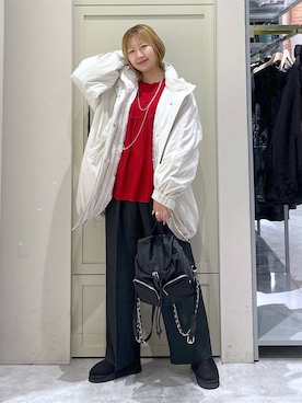 「アイテム（その他シューズ）」を使った、いそまるさん（レディース・168cm・20代）の秋コーディネート