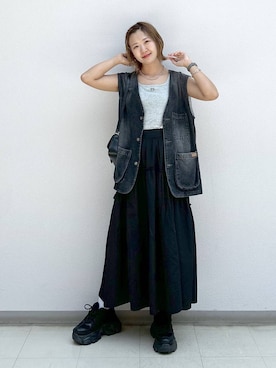 いそまるさん（レディース・168cm）の夏コーディネート