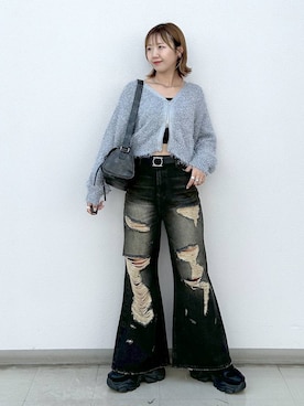 「スニーカー特集」｜いそまるさん（レディース・168cm）の秋コーディネート