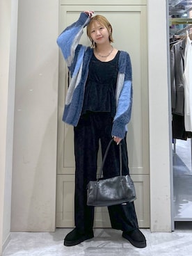 「アイテム（サロペット/オーバーオール）」を使った、いそまるさん（レディース・168cm・20代）の秋コーディネート