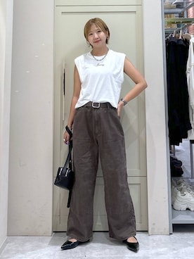 「アイテム（アクセサリー）」を使った、いそまるさん（レディース・168cm・20代）の夏コーディネート