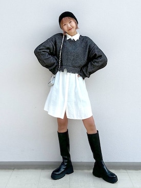 いそまるさん(レディース・168cm)の冬コーディネート