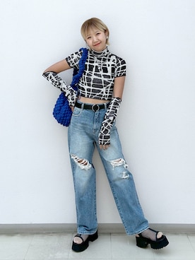 いそまるさん（レディース・168cm）の夏コーディネート