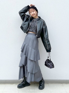 いそまるさん（レディース・168cm）の冬コーディネート