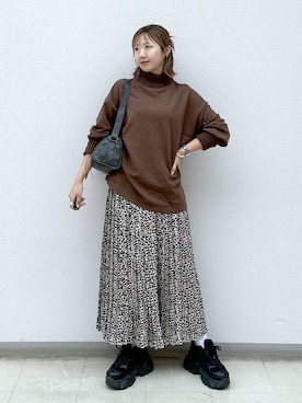 「アイテム（スウェット）」を使った、いそまるさん（レディース・168cm・20代）の秋コーディネート