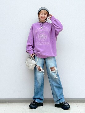 いそまるさんの「ラインソールローファー」を使ったコーディネート