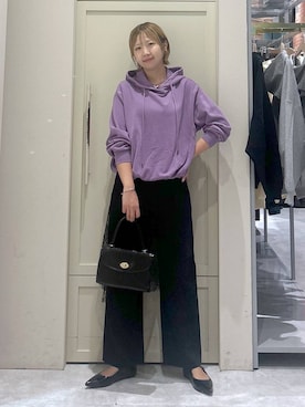 「LOWRYS FARM（ローリーズファーム）のアイテム（ベルト）」を使った、いそまるさん（レディース・168cm）の秋コーディネート