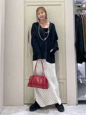 「体型カバー」｜いそまるさん（レディース・168cm）の秋コーディネート