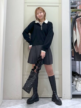 いそまるさん（レディース・168cm）の冬コーディネート