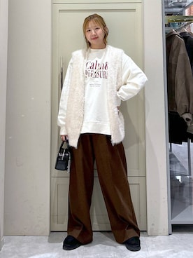 「アイテム（その他シューズ）」を使った、いそまるさん（レディース・168cm）の秋コーディネート