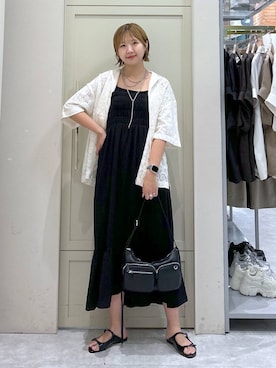 「PAGEBOY（ページボーイ）のアイテム」を使った、いそまるさん（レディース・168cm）の夏コーディネート