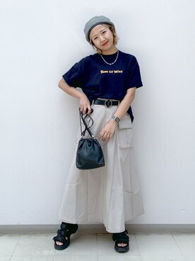 いそまるさん(レディース・168cm)の春コーディネート