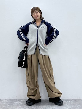 「Anui（アニュイ）のアイテム（アクセサリー）」を使った、いそまるさん（レディース・168cm）の秋コーディネート