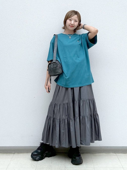 PAGEBOY（ページボーイ）の「ドロストギャザーキャミワンピース