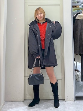 いそまるさん（レディース・168cm）の冬コーディネート