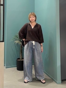 いそまるさん（レディース・168cm）の夏コーディネート