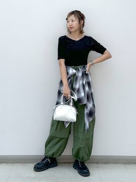 いそまるさん（レディース・168cm）の夏コーディネート