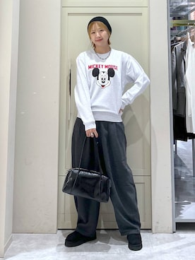 「アイテム（帽子）」を使った、いそまるさん（レディース・168cm・20代）の秋コーディネート