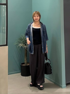 いそまるさん（レディース・168cm）の夏コーディネート