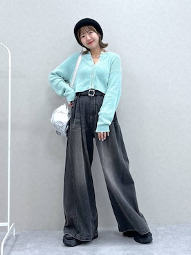 「スニーカー特集」｜いそまるさん（レディース・168cm）の秋コーディネート