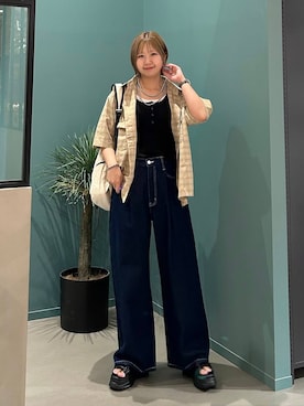 いそまるさん（レディース・168cm）の夏コーディネート