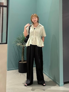 いそまるさん（レディース・168cm）の夏コーディネート