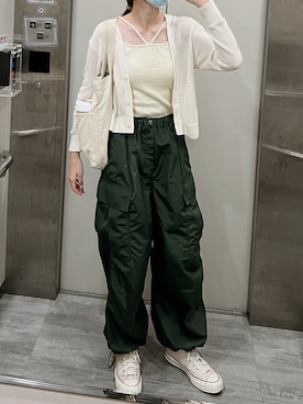 「Java（ジャバ）のアイテム」を使った、`⌁ ◜ ᵂᵉⁿᵈʸ ◞さん（レディース・163cm）の春コーディネート