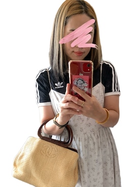 「chanel」｜「アイテム（PC・スマホグッズ/家電）」を使った、kanaminさん（レディース・153cm）の夏コーディネート