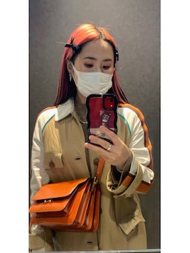 「MARNI（マルニ）のアイテム（ジャケット/アウター）」を使った、kanaminさん（レディース・153cm）の冬コーディネート