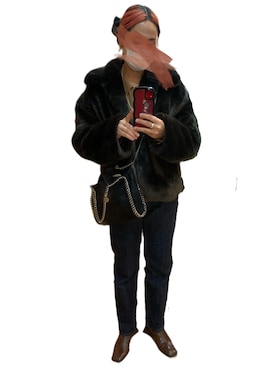 「ARTIDA OUD（アルティーダウード）のアイテム」を使った、kanaminさん（レディース・153cm）の冬コーディネート