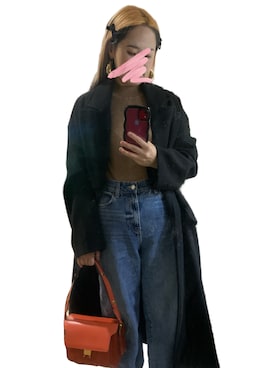 「MARNI（マルニ）のアイテム（アクセサリー）」を使った、kanaminさん（レディース・153cm）の冬コーディネート