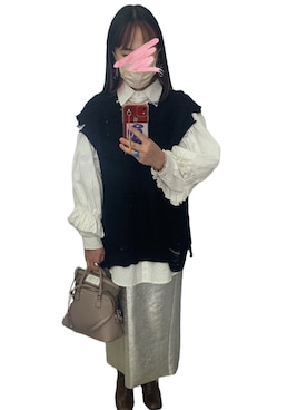 「Paloma Wool（パロマウール）のアイテム」を使った、kanaminさん（レディース・153cm）の秋コーディネート