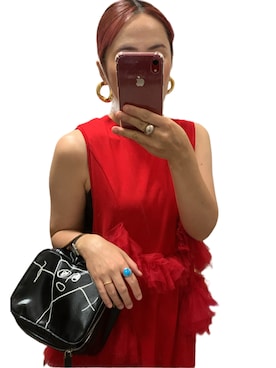 「アイテム（ピアス（両耳用））」を使った、kanaminさん（レディース・151cm）の夏コーディネート