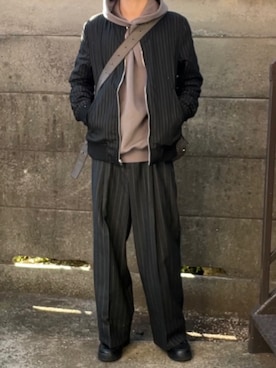 「ボッテガヴェネタ」｜Y'zさん（メンズ・165cm）の冬コーディネート