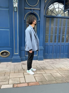 「LOWRYS FARM（ローリーズファーム）のアイテム（その他アウター）」を使った、せんじゅさん（メンズ・179cm）の冬コーディネート