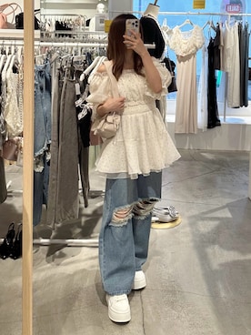 しんももさん（レディース・151cm）の夏コーディネート