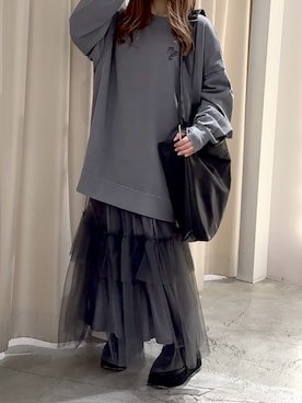 「LIMMSE（リムズ）のアイテム」を使った、しんももさん（レディース・151cm）の春コーディネート