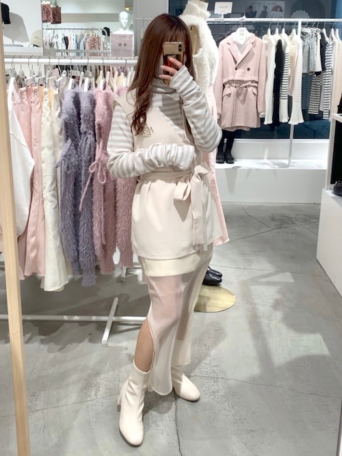 セール】NCイニシャルハイネックトップス（Tシャツ/カットソー）｜one