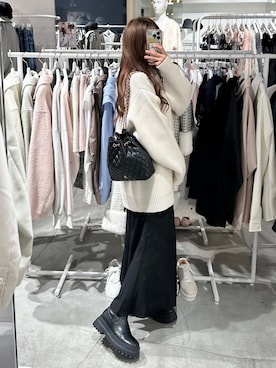 「LIMMSE（リムズ）のアイテム」を使った、しんももさん（レディース・151cm）の秋コーディネート