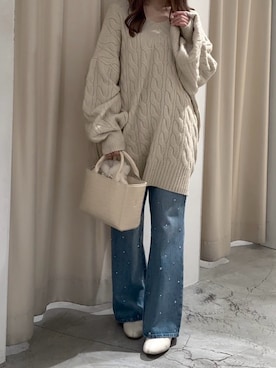 しんももさん（レディース・151cm）の冬コーディネート