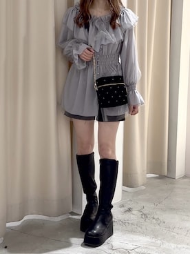 しんももさん（レディース・151cm）の冬コーディネート